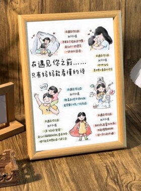 家居桌面客厅玄关立体相框潮