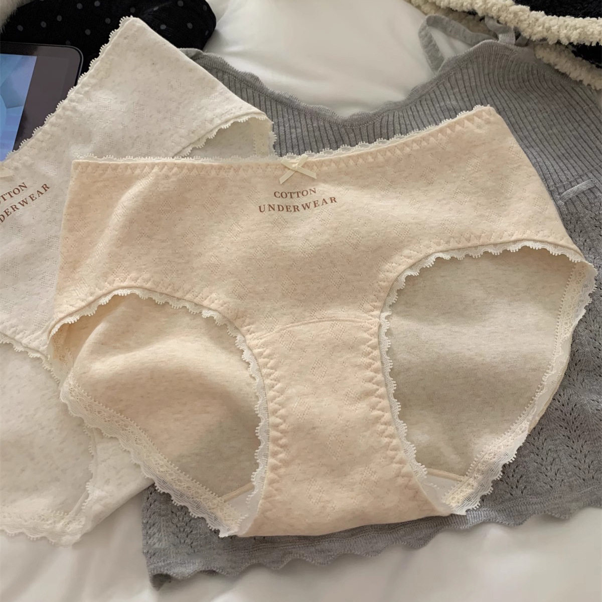 10a法式原棉中腰无痕全棉加长裆大码a类婴儿棉纯棉女生内裤,淘宝优惠券,粉丝福利购,淘宝优惠卷