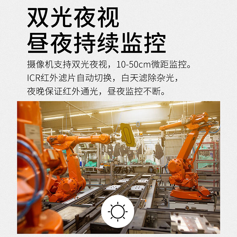 4 million tofu type POE powered network camera