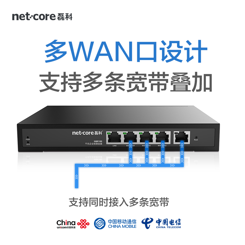 磊科NBR100多WAN口上网行为管理AC控制器无线AP管理wifi覆盖光纤高速千兆家用办公商用企业级有线宽带路由器 - 图2