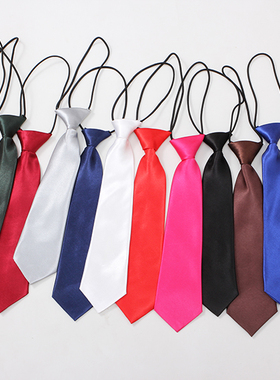 英伦男童领带宝宝小孩西装男校服