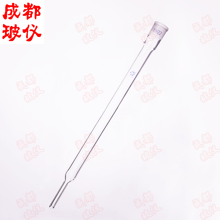 成都玻仪 法培 无活塞层析柱 具标口磨口 无砂芯无砂板色层分析柱 - 图1