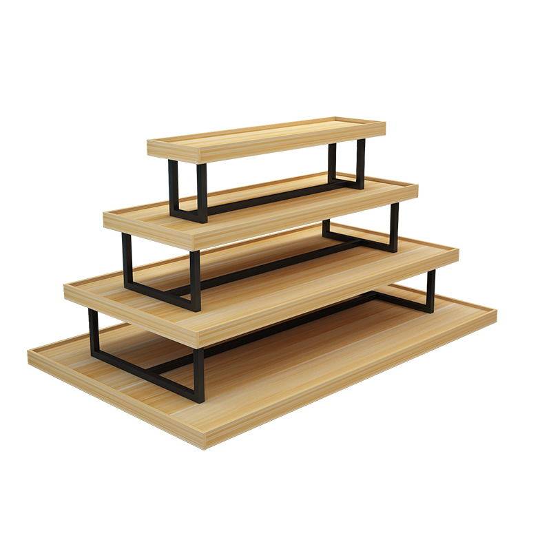 超市中岛柜展示台展示架母婴堆头服装店鞋店促销台商用展台