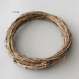 Ту фунминг лоза, растение рождественское цветочное кольцо кружок Обнаженные рождественские украшения DIY Естественные изделия ручной работы