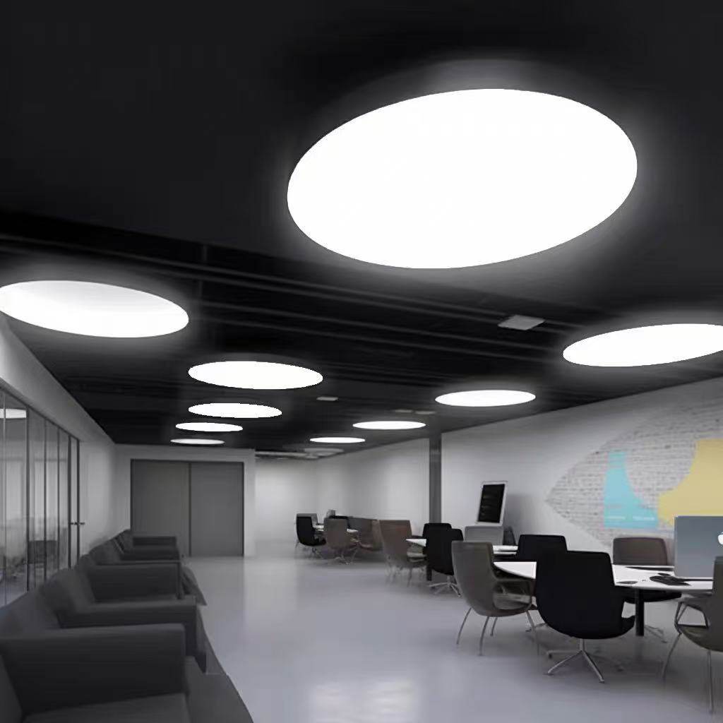 led圆形吊灯办公室吸顶灯吊线灯工业风餐厅舞蹈教室理发店1米灯具,淘宝优惠券,粉丝福利购,淘宝优惠卷