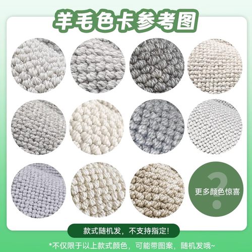 【特价 清仓】羊毛入户门垫玄关进门脚地垫家用毯床边毯随机盲盒 - 图1