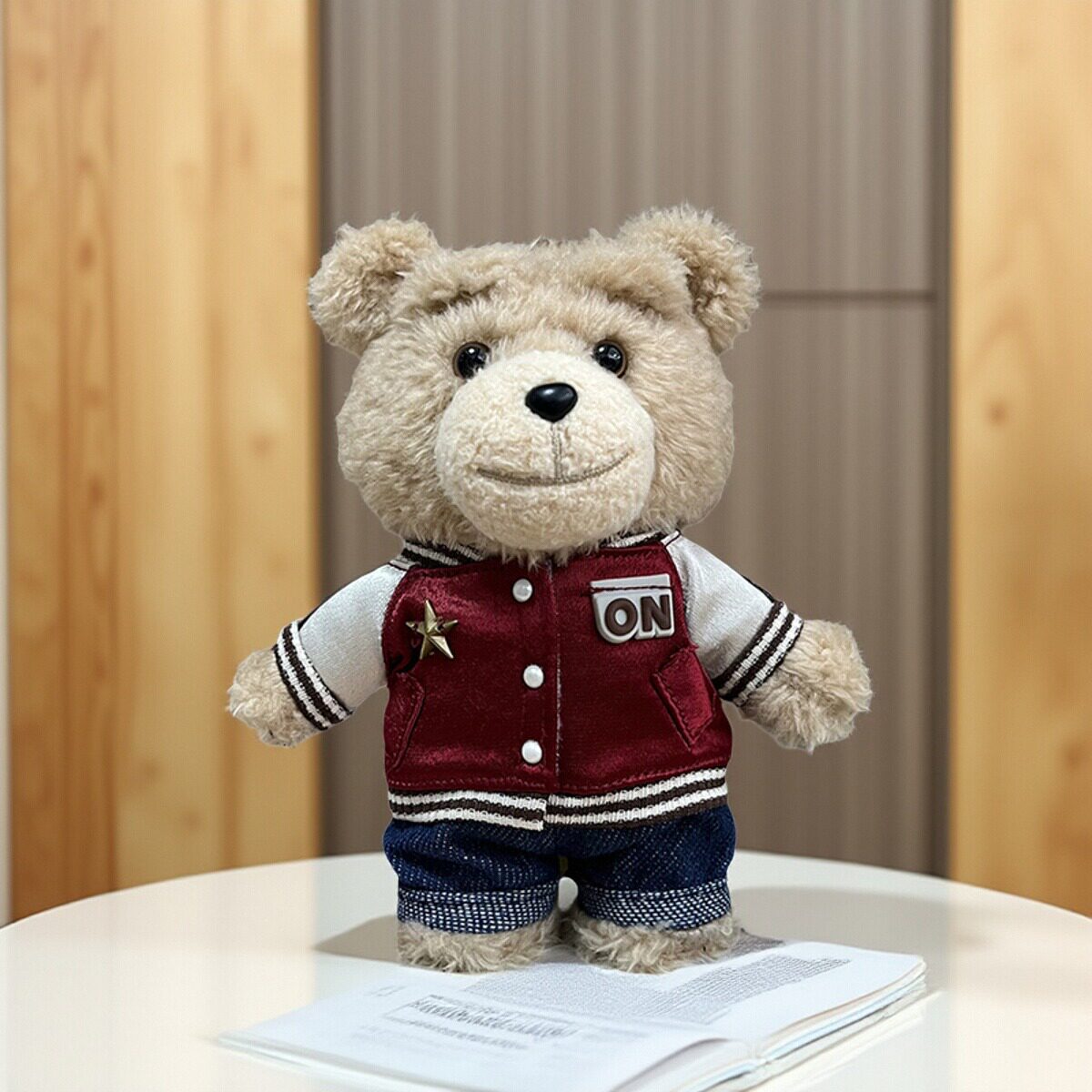 仅衣服毛绒小熊Ted2泰迪熊娃衣玩偶公仔衫潮酷英伦风裤子着替套装,淘宝优惠券,粉丝福利购,淘宝优惠卷