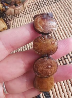 香牌阿育吠陀佛牌正能量镇宅平安车载衣柜香天然植物印度香囊香包