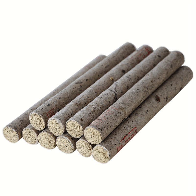 大别山野生三年陈艾石磨手工艾条纯艾正品家用养生馆1.8cm艾灸条