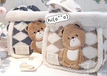 R (spot) Korean version of autumn and winter thickened windproof and warm pet cat dog Teddy Yorkha outgoing bag portable bag