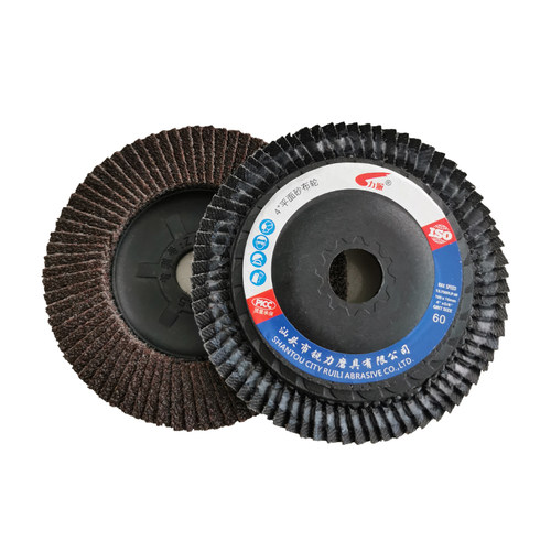 力派百叶轮打磨片角磨机百叶片磨光片抛光片金属不锈钢砂轮千叶轮 - 图3