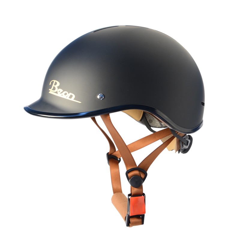 BEON 3C认证电动车头盔男女夏季半盔男自行车滑板安全帽四季通用 - 图0