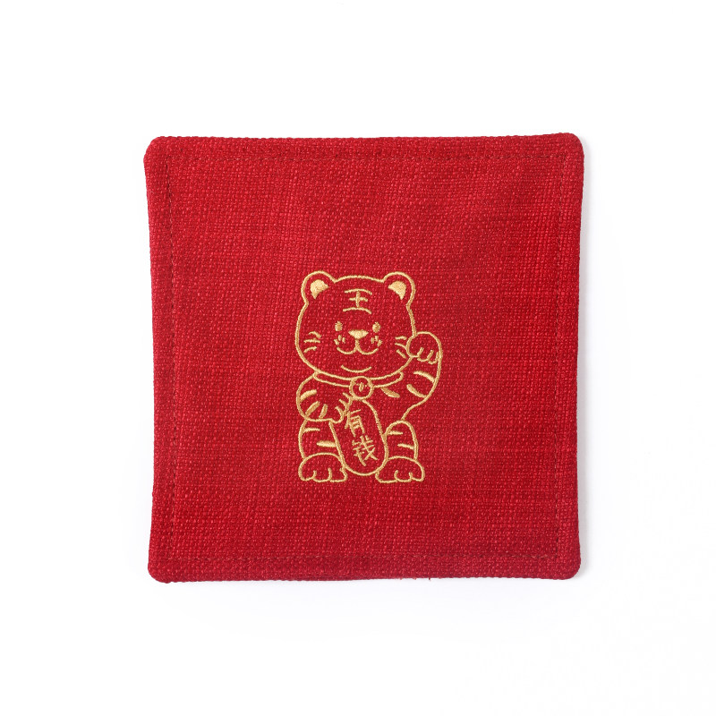 彩衣堂虎年国潮隔热杯垫茶盘垫茶席家用可爱置物垫新年卡通碗垫,淘宝优惠券,粉丝福利购,淘宝优惠卷