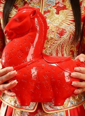 马到成功办公家具装饰品桌面摆件