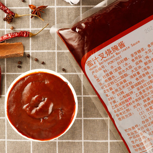 璞真蜜汁叉烧腌酱华来仕专用蜜汁手扒鸡腌酱烤肉酱蜜汁酱川香酱 - 图1