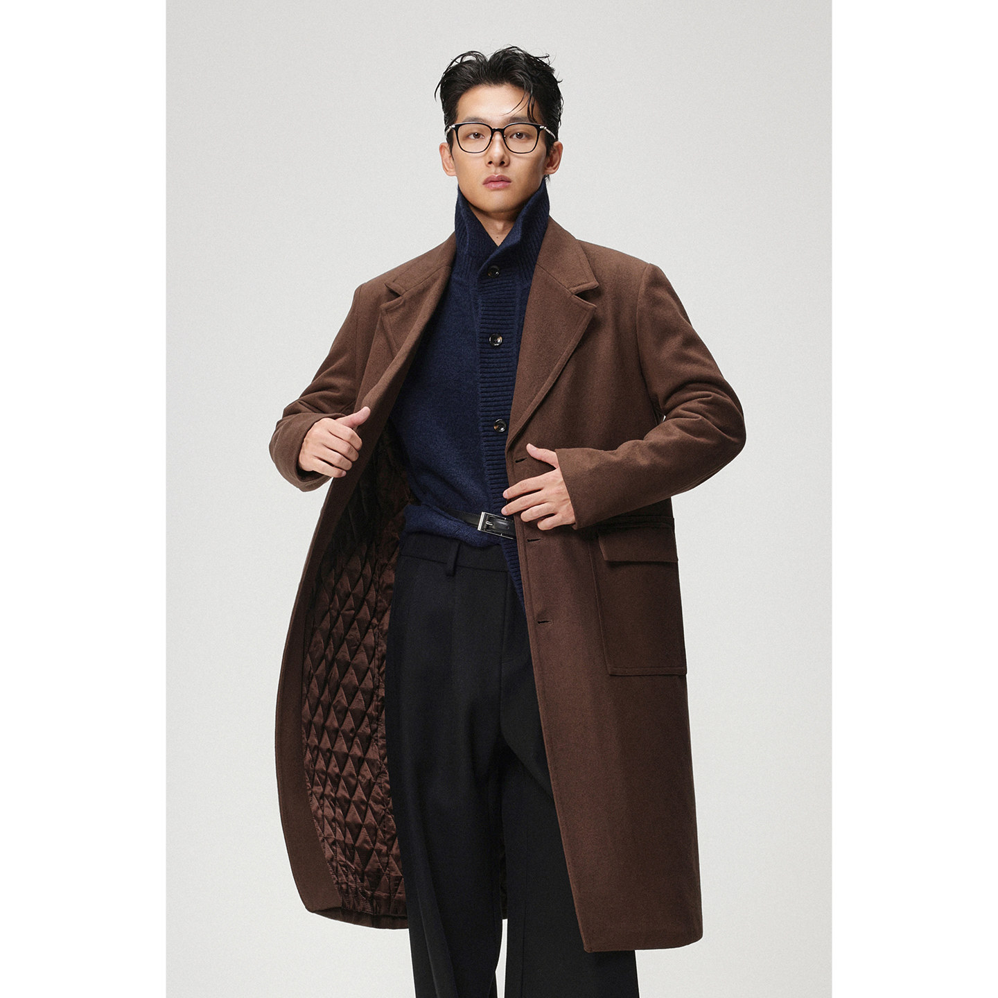 w2x冬季羊毛呢大衣男士保暖通勤男装中长款风衣冬装呢子外套加厚,淘宝优惠券,粉丝福利购,淘宝优惠卷