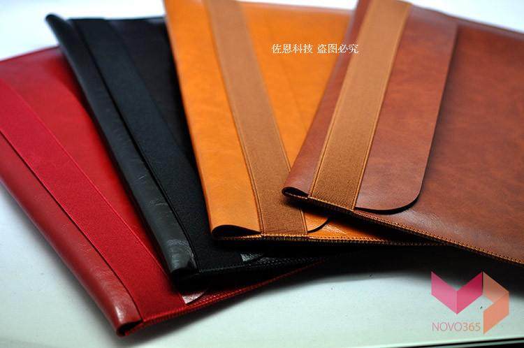 适用2022-2023苹果macbook超薄内胆包13pro新款Air M2芯片13.6/15.3英寸笔记本14电脑15/16寸保护套真皮牛皮 - 图3