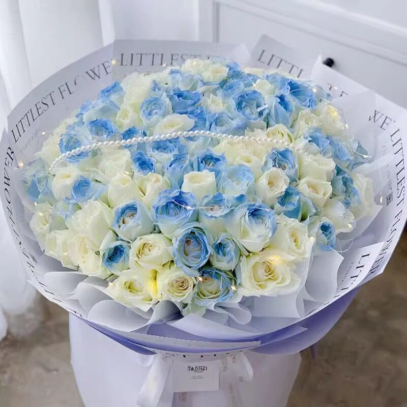 99/199/999朵红粉玫瑰订婚花束生日礼物鲜花速递同城配送女友花店