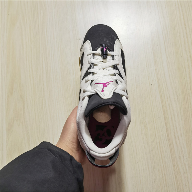 Air Jordan 6 Low GS AJ6 奥利奥 黑白女子低帮篮球鞋 768878-107