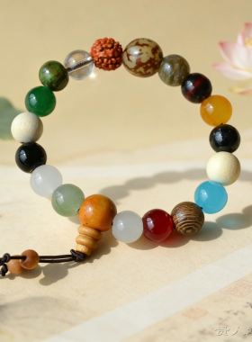十八籽菩提多宝手串文玩念珠