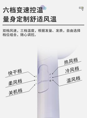 飞科正品吹风机家用负离子护发