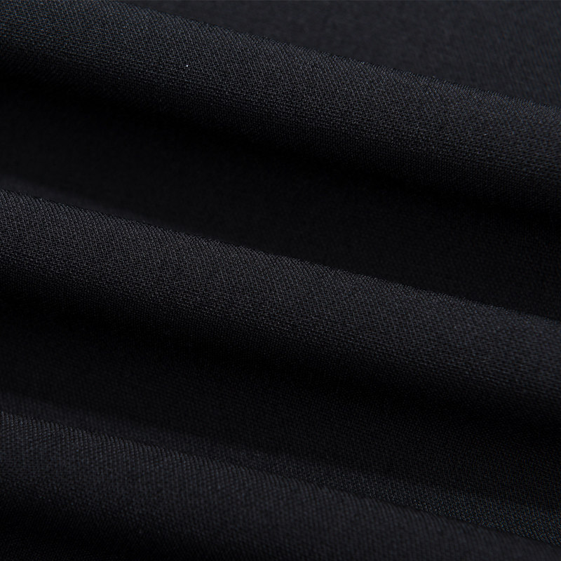 黑色长款垂坠感秋高腰大码休闲裤裙 蕗格休闲裤