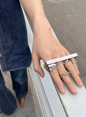 BLACKHEAD个性组合戒指套装