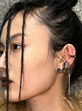 BLACKHEAD欧美风情侣耳饰组合