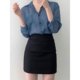 Tight slim hip-pack skirt short skirt