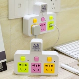 Домохозяйство разгибания много -функциональная USB One -two -Three Converter с заглушкой штекера для ночной фонарь