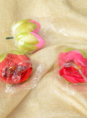 花家艺语荷花室内天津仿真花漂亮