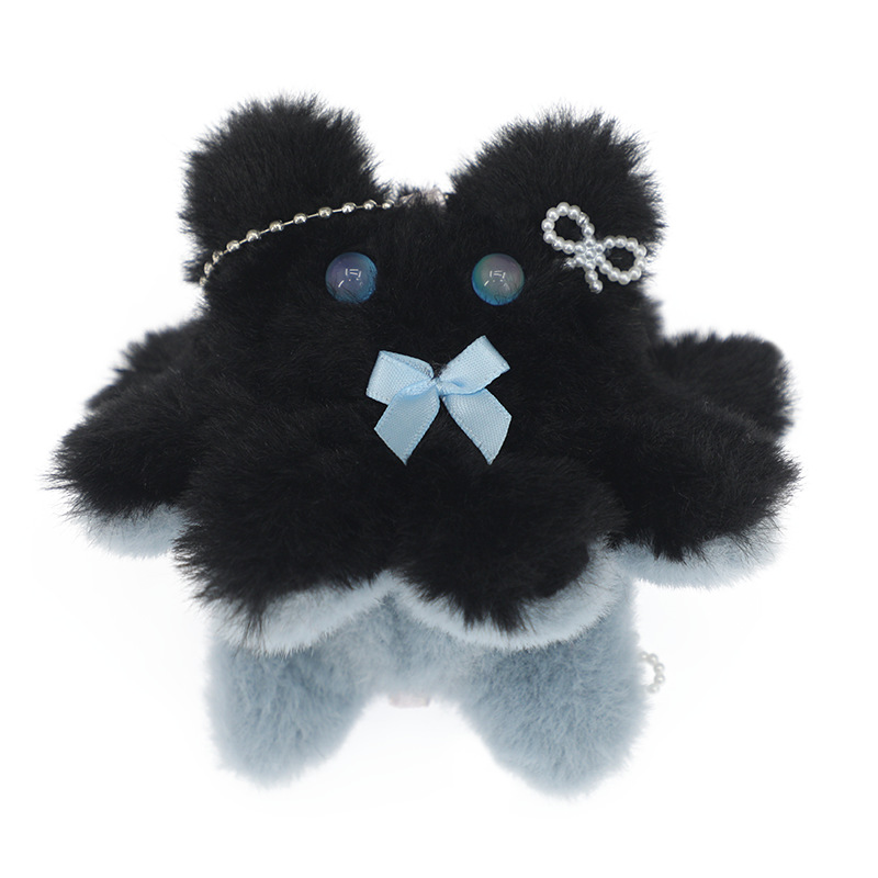 可爱毛绒小章鱼手作小挂件钥匙扣少女小吊坠玩偶小饰品背包小装饰 - 图3