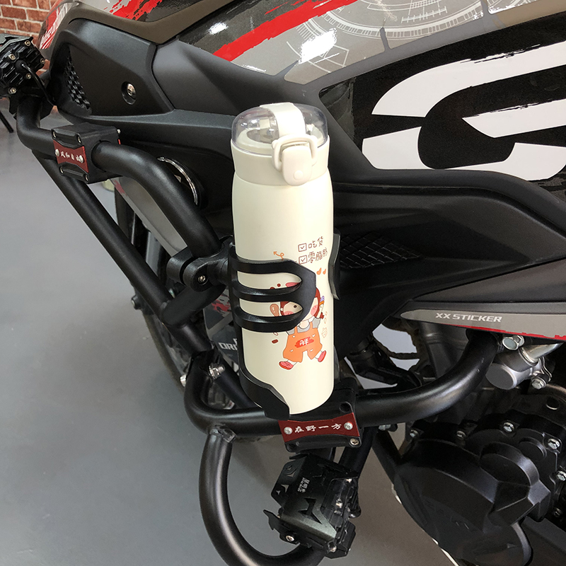 适用铃木GW250S/F DL250 GSX250R摩托车水杯架保险杠水壶水瓶支架-图1