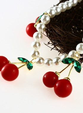 韩国进口杂志款配饰珍珠项链