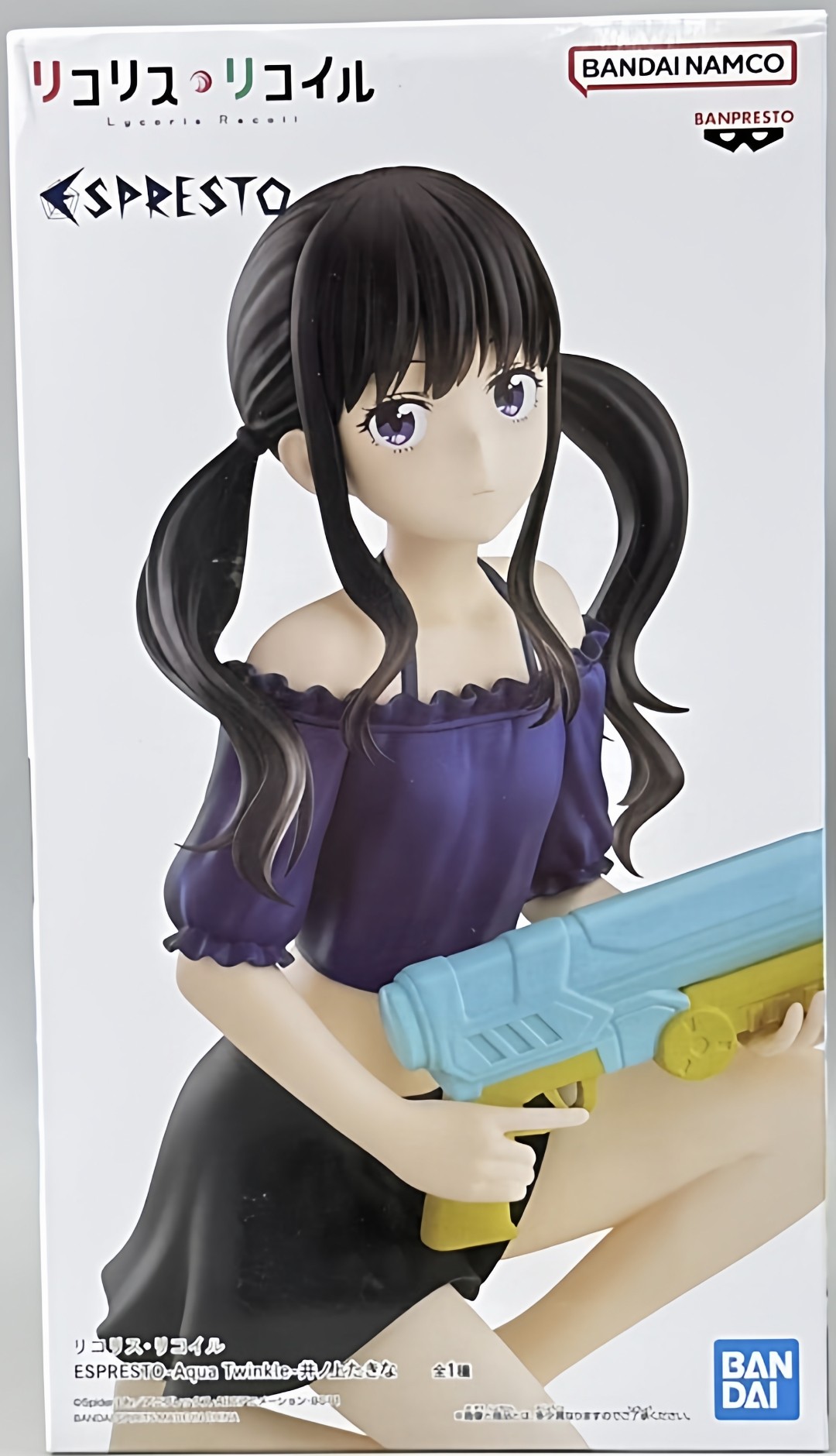 日版正版现货 眼镜厂 ESPRESTO 莉可丽丝 井上泷奈水枪 景品 手办,淘宝优惠券,粉丝福利购,淘宝优惠卷
