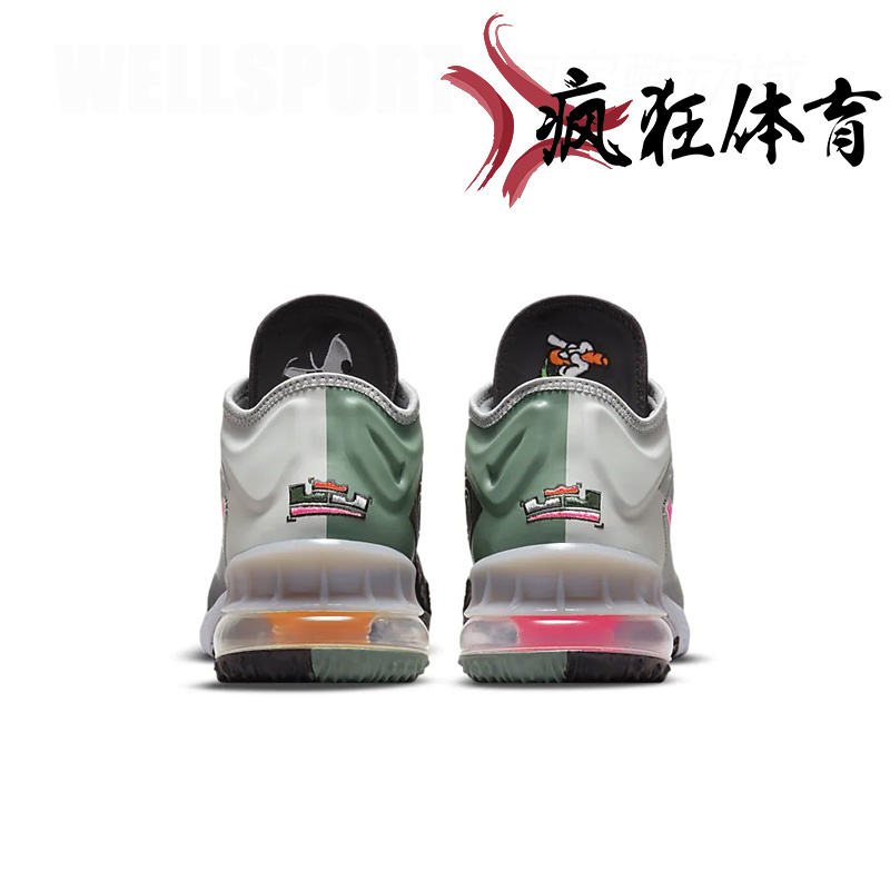 Nike LeBron 18 Low耐克詹姆斯男子气垫缓震实战篮球鞋CV7564-005 - 图2