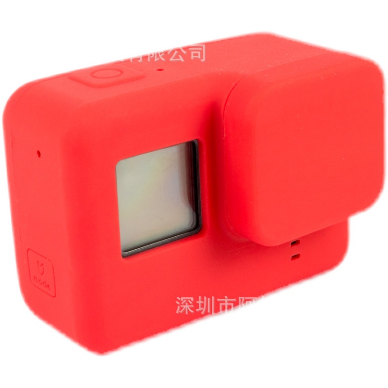 适用于GoPro5Hero6硅胶套配件套装相机硅胶套+硅胶镜头罩软胶保护 - 图3