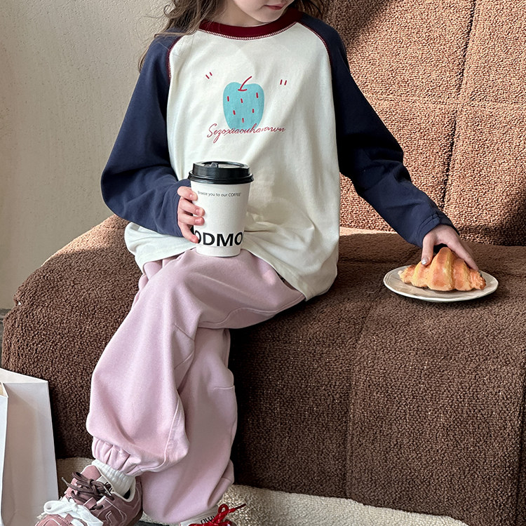 女童裤子25春秋季新款韩版百搭休闲长裤儿童洋气运动裤多巴胺卫裤,淘宝优惠券,粉丝福利购,淘宝优惠卷