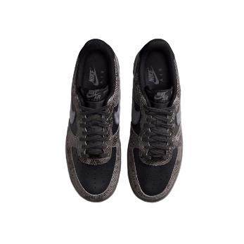 Nike Air Force 1  防滑耐磨 低帮 板鞋 男款 黑灰 - 图2