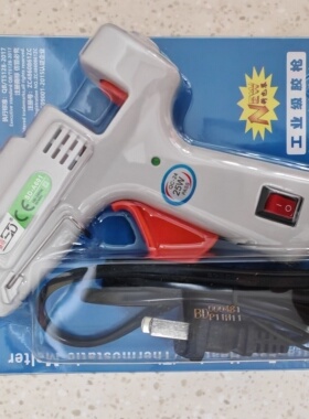 热熔胶枪白色儿童手作热溶胶工具枪7mm胶棒枪