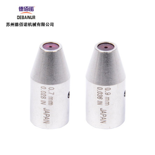 金马宝马富马鑫赢穿孔机眼模打孔机导向器红宝石眼膜陶瓷导丝嘴柱 - 图1