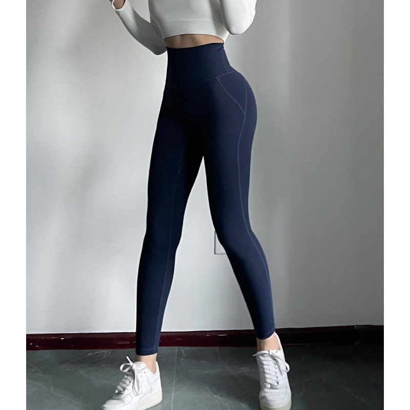 收腹提臀瑜伽裤裸感免穿内裤运动跳操健身裤高腰普拉提紧身长裤,淘宝优惠券,粉丝福利购,淘宝优惠卷