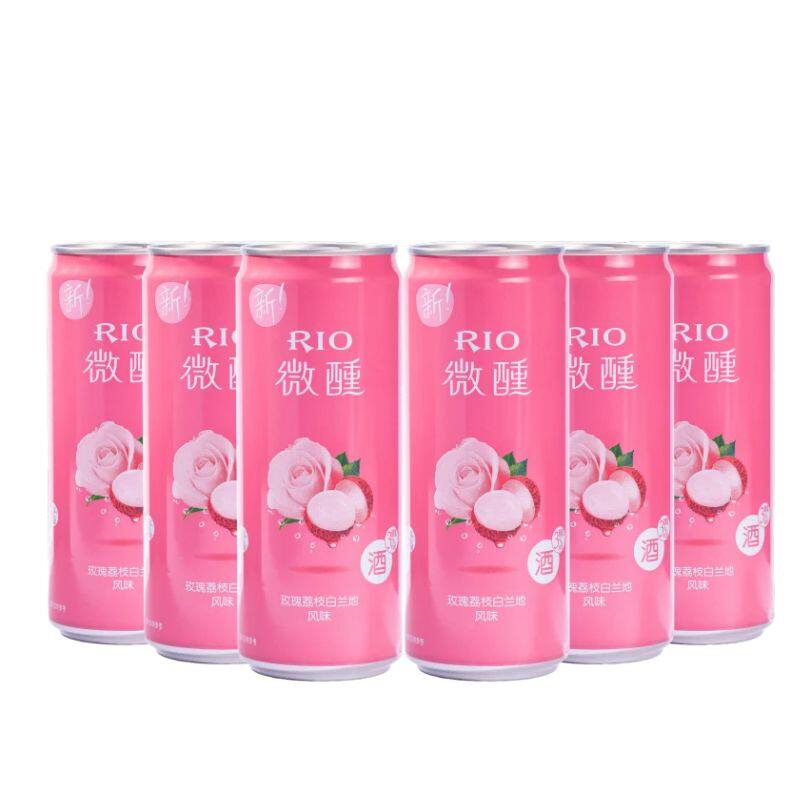 RIO锐澳微醺乳酸菌低度气泡鸡尾酒少女果酒饮料330ml*6罐临期,淘宝优惠券,粉丝福利购,淘宝优惠卷
