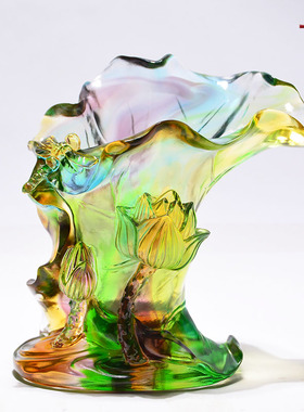 夏尚逸典琉璃笔筒【免费刻字】