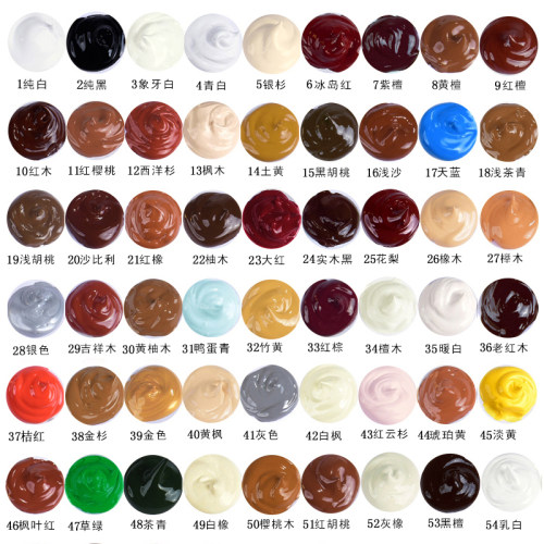 90色绿源家具修补漆 修补膏 补色补漆地板修复 木门划痕坑洞修补 - 图0