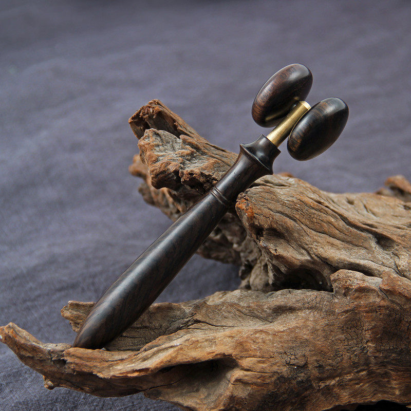 乌木手指按摩器 古法面部按摩器 点穴位棒,淘宝优惠券,粉丝福利购,淘宝优惠卷