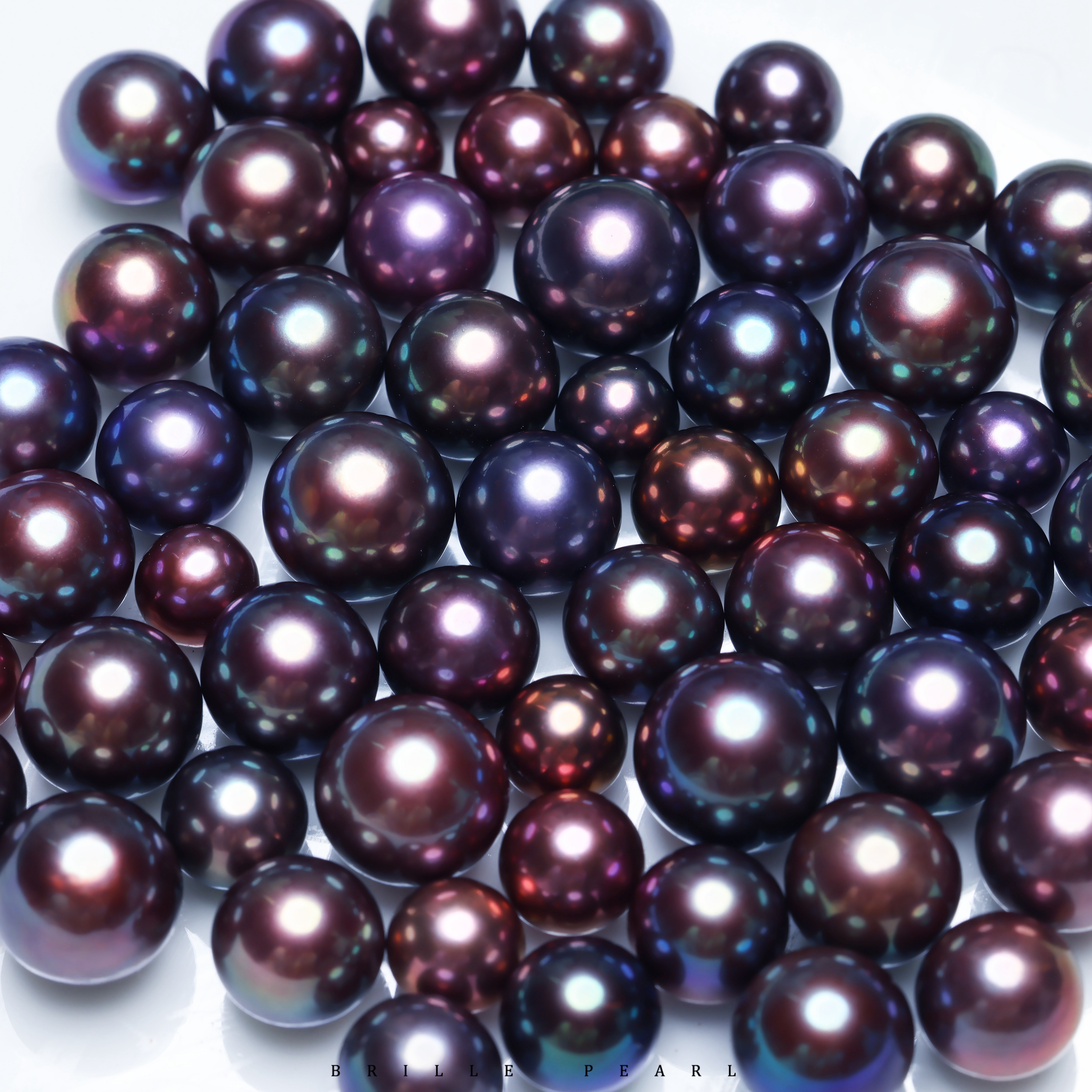 【爆浆蓝莓】天然色正圆淡水爱迪生珍珠极光妖紫罗兰diy散珠BUA,淘宝优惠券,粉丝福利购,淘宝优惠卷