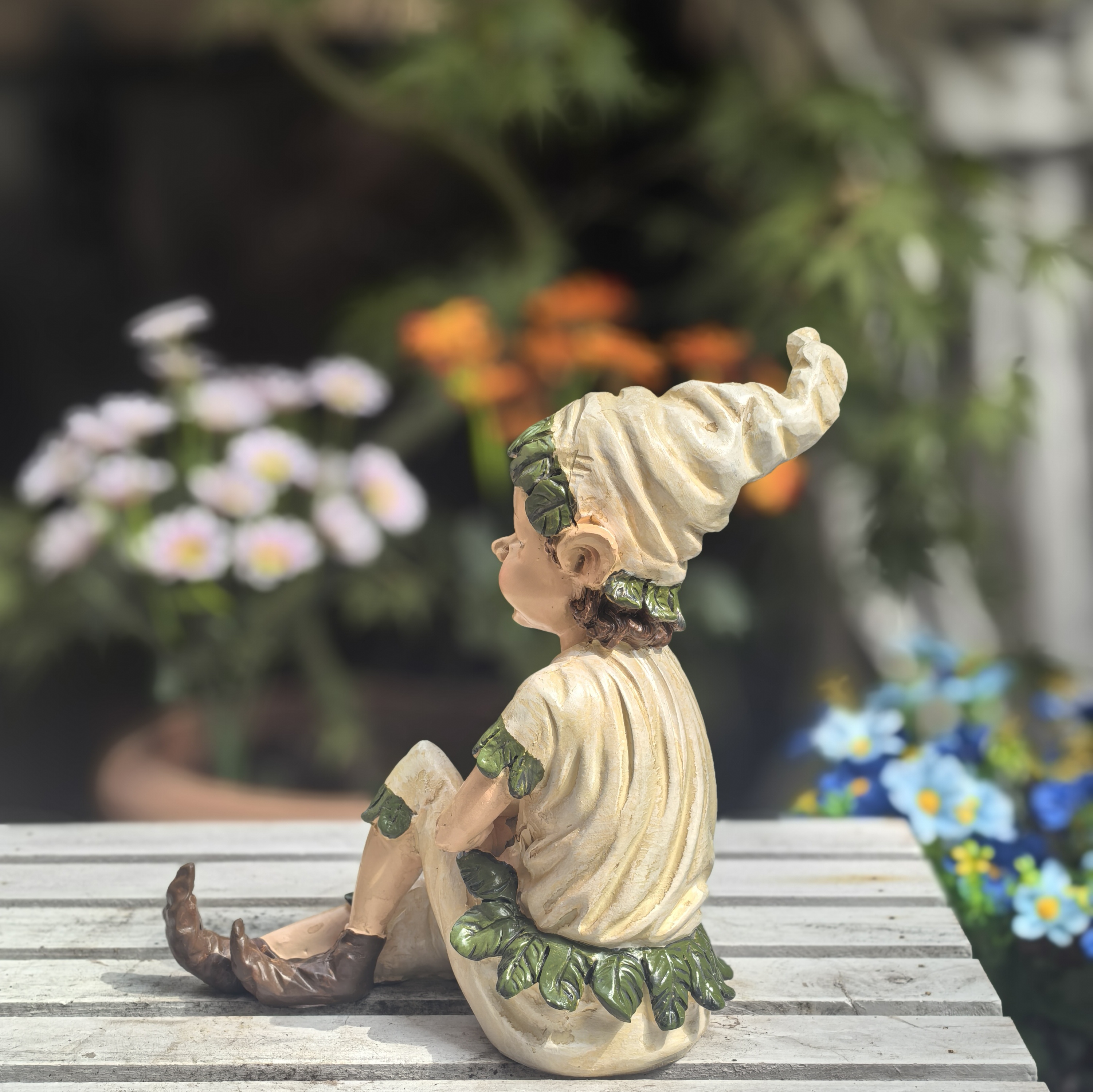 花园精灵王子公主摆件树脂装饰摆件童话精灵花园庭院露台阳台装饰 - 图1