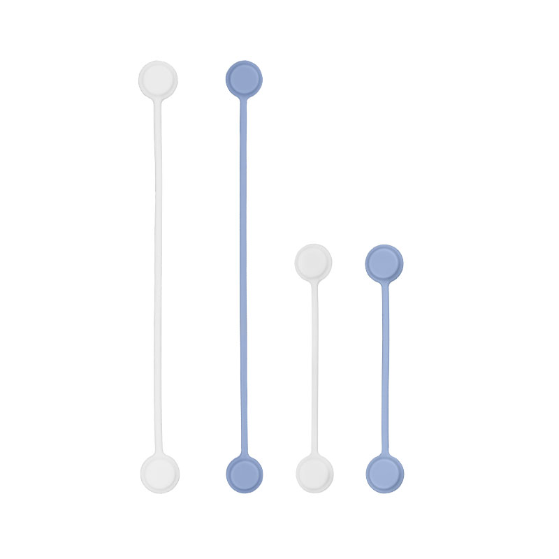硅胶磁吸扎带理线器数据线收纳电脑桌面扣捆绑带充电线耳机绕线器 - 图3