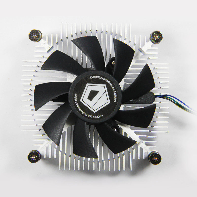 ID-COOLING IS-20i IS40多平台Intel电脑CPU散热器8CM HTP超薄ITX_虎窝淘